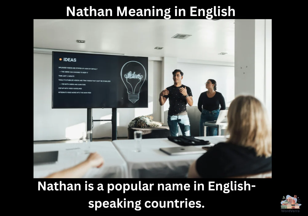 Nathan Meaning in English