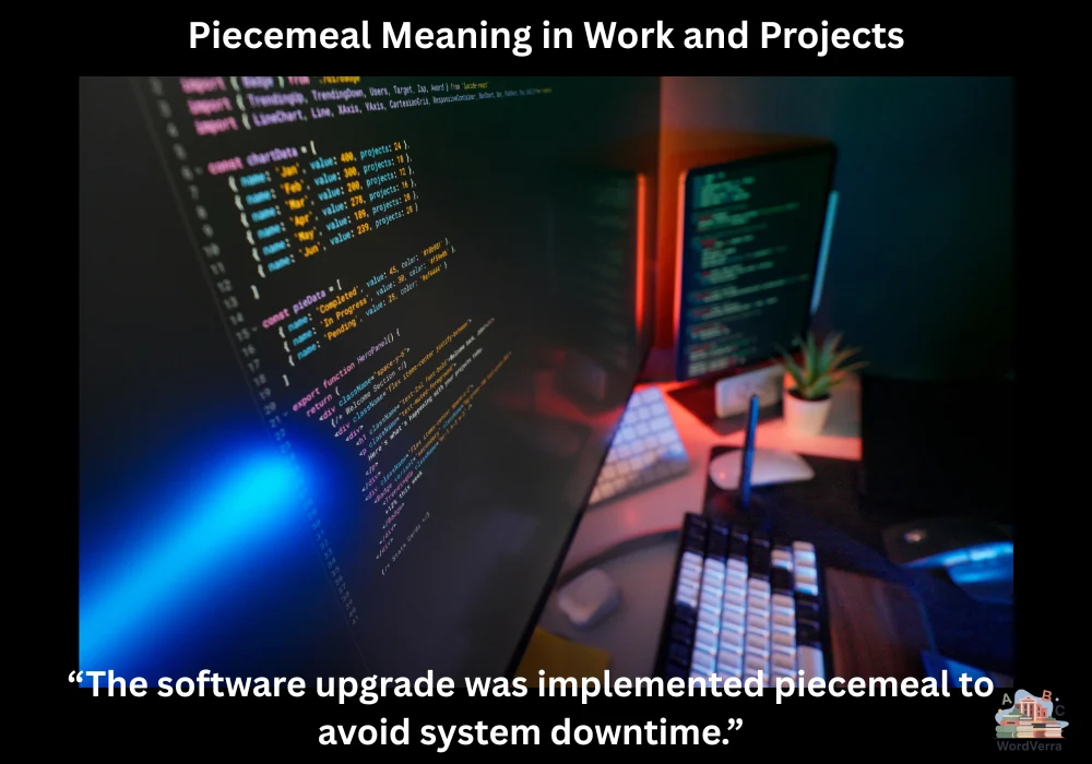 Piecemeal Meaning in Work and Projects