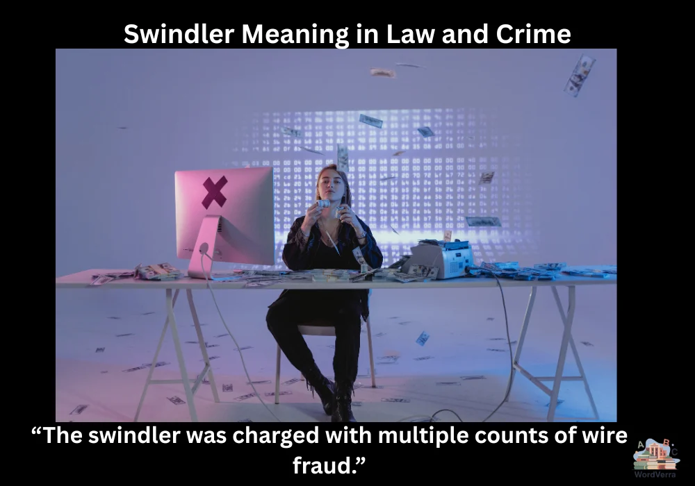 Swindler Meaning in Law and Crime