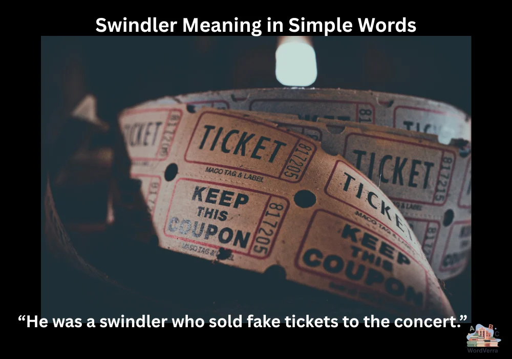 Swindler Meaning in Simple Words