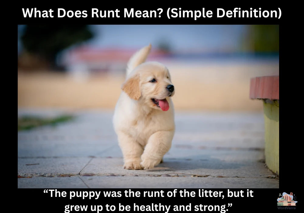 What Does Runt Mean? (Simple Definition)