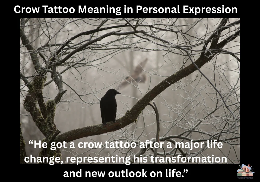 Crow Tattoo Meaning in Personal Expression