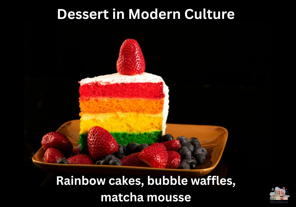 Dessert in Modern Culture
