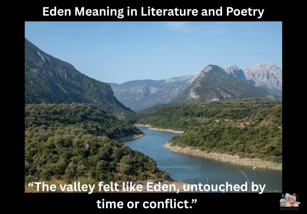 Eden Meaning in Literature and Poetry