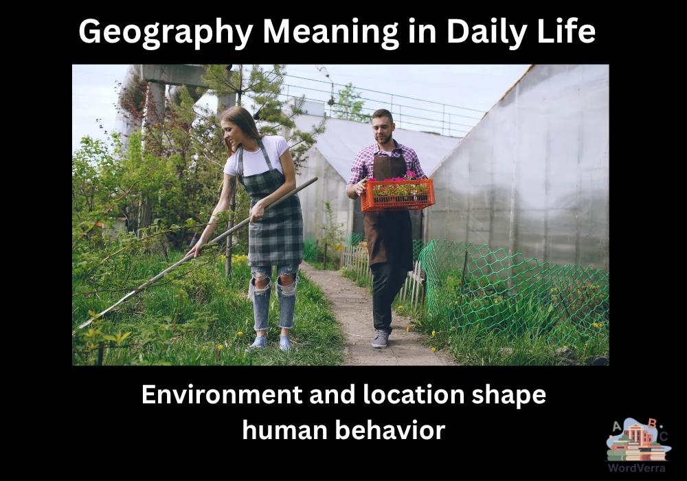 Geography Meaning in Daily Life