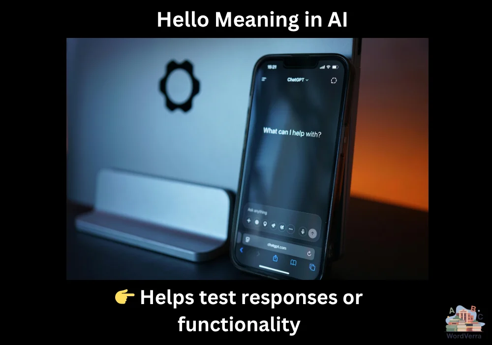 Hello Meaning in AI