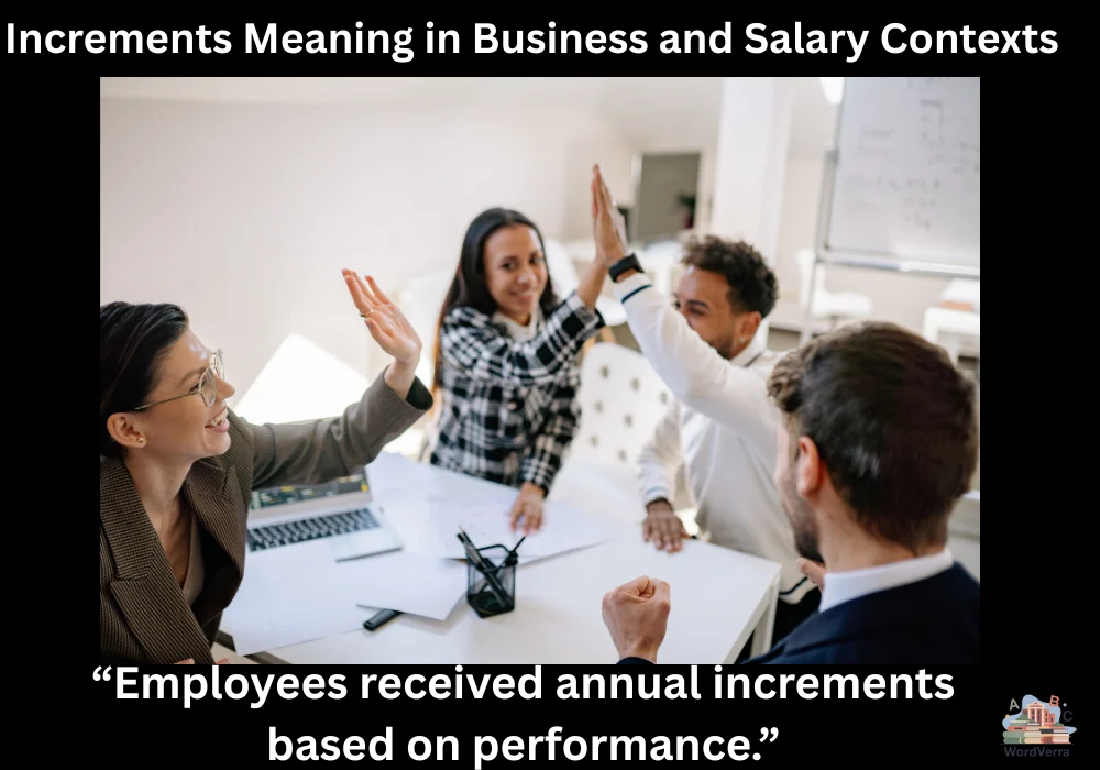 Increments Meaning in Business and Salary Contexts