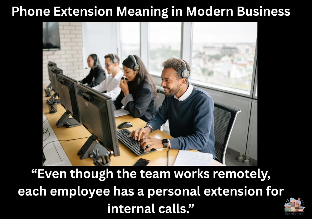 Phone Extension Meaning in Modern Business