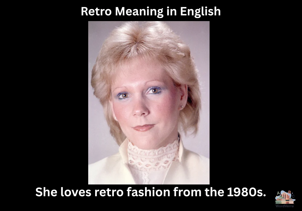 Retro Meaning in English
