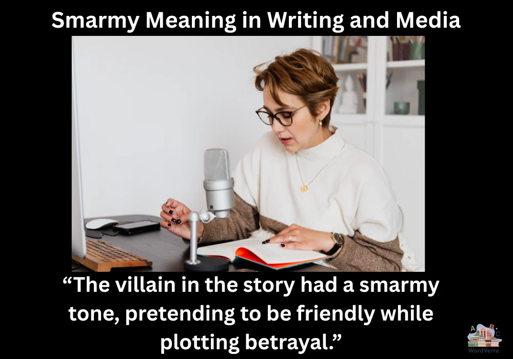 Smarmy Meaning in Writing and Media