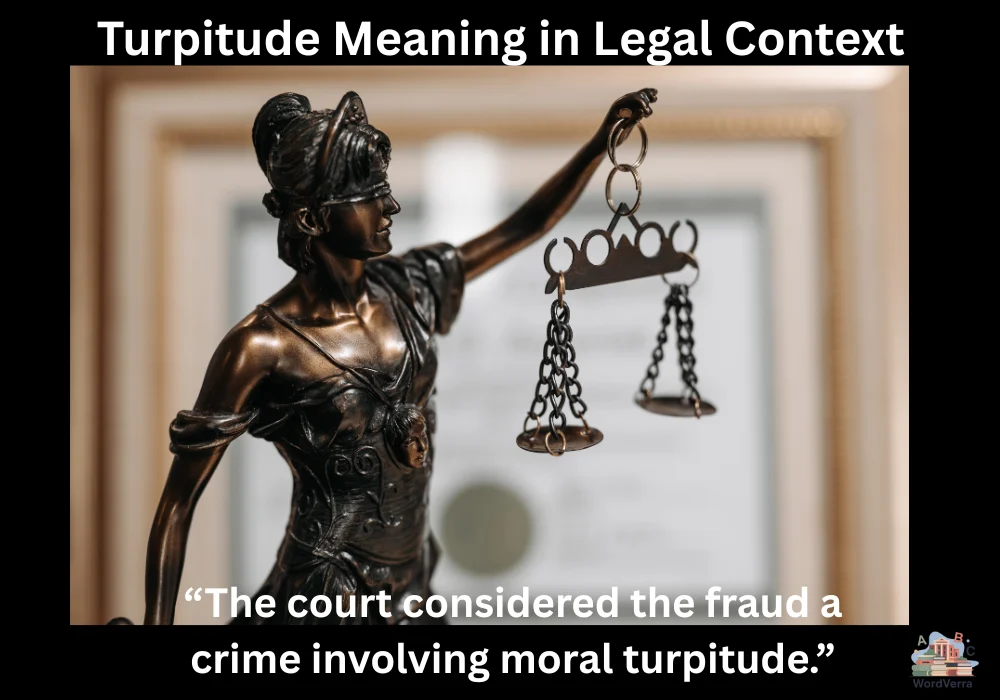 Turpitude Meaning in Legal Context