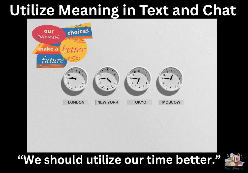 Utilize Meaning in Text and Chat
