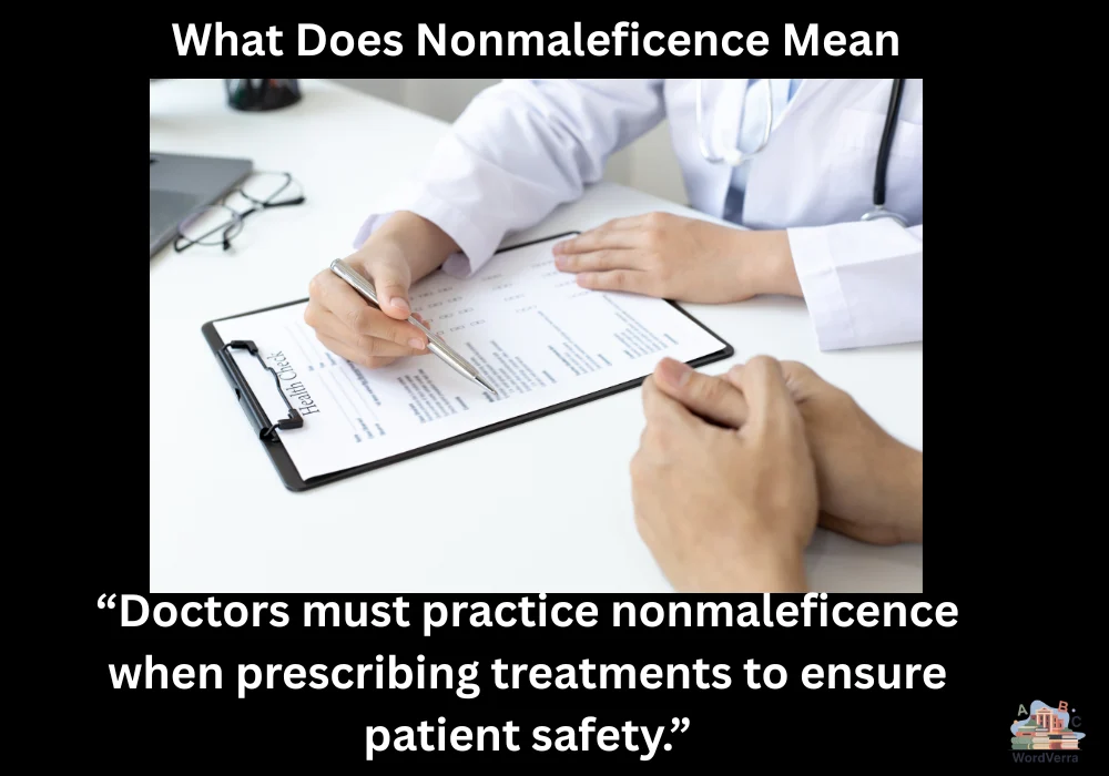 What Does Nonmaleficence Mean