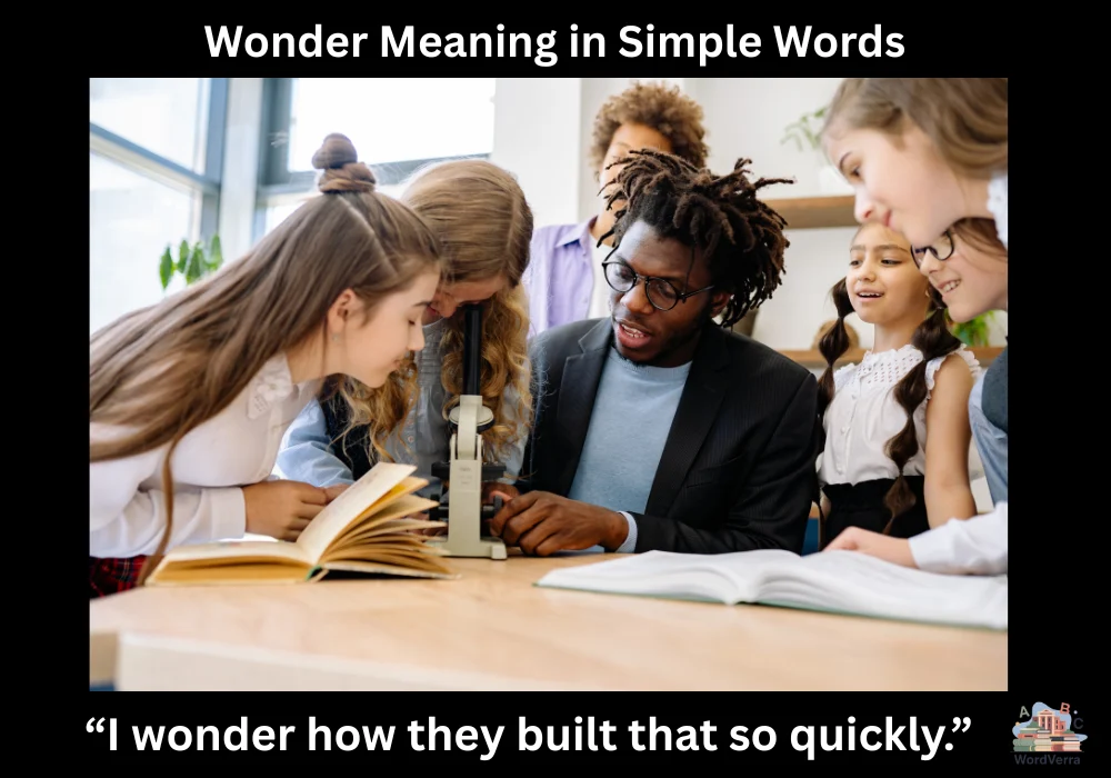 Wonder Meaning in Simple Words