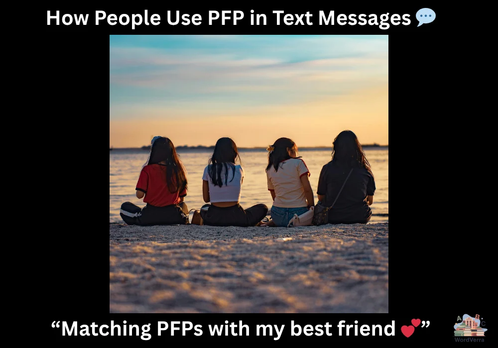 How People Use PFP in Text Messages 💬