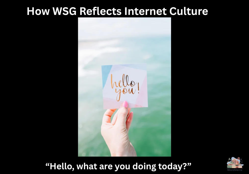 How WSG Reflects Internet Culture