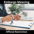 Embargo Meaning