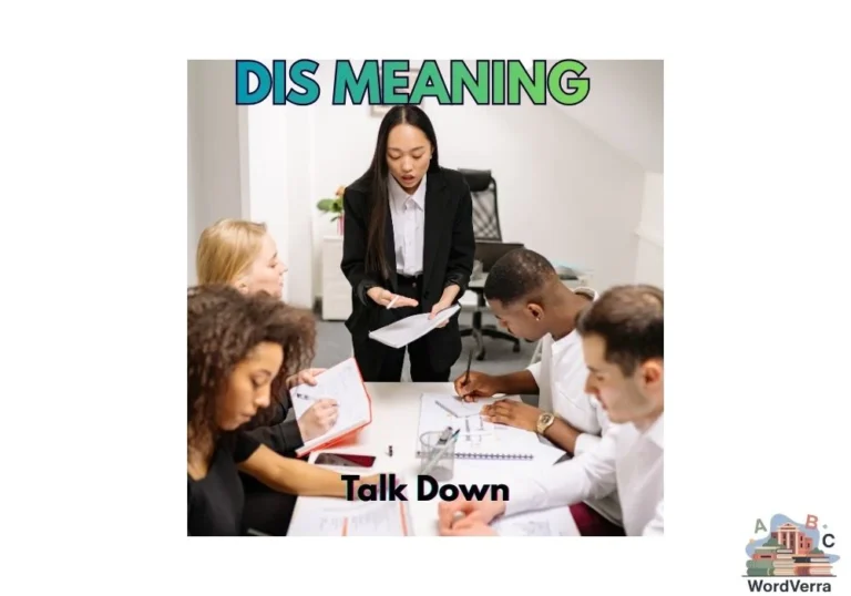 Dis Meaning