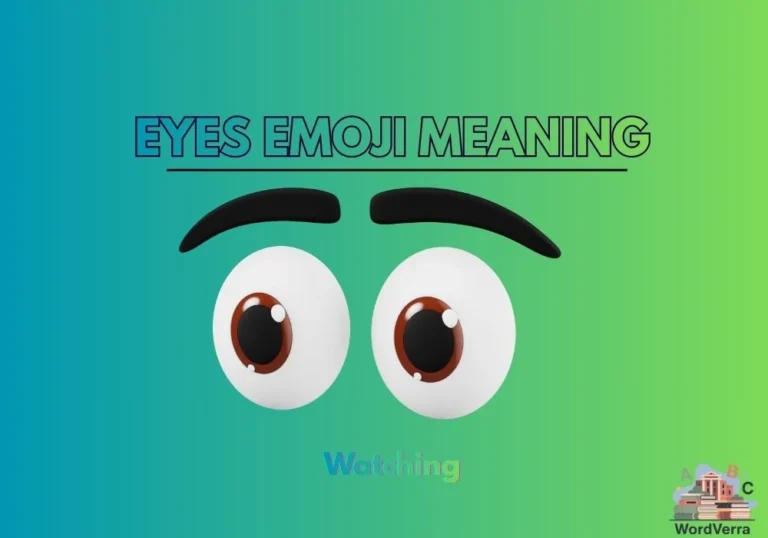 Eye Emoji meaning