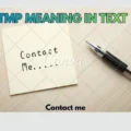 TMP meaning in text