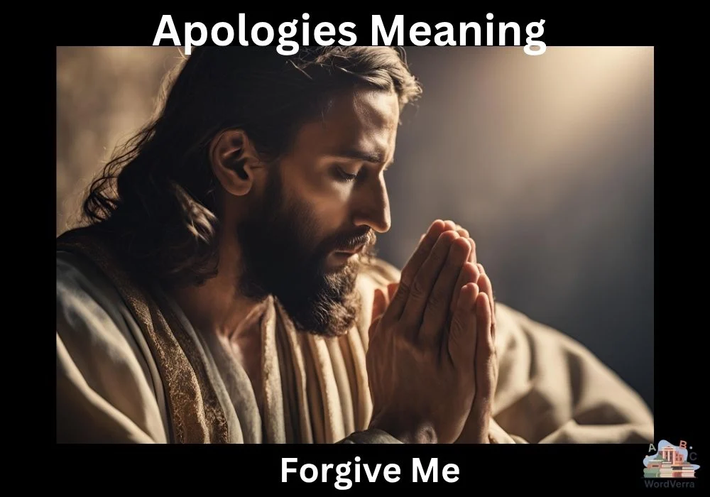 Apologies Meaning
