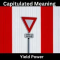 Capitulated Meaning