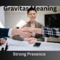 Gravitas Meaning