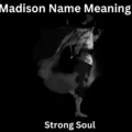 Madison Name Meaning