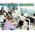 Procedure Meaning
