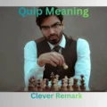 Quip Meaning