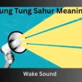 Tung Tung Sahur Meaning