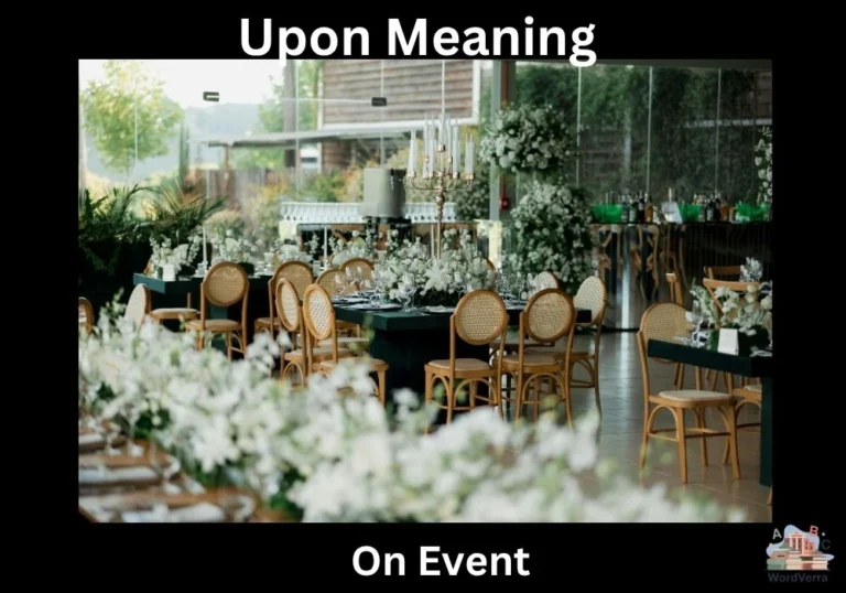 Upon Meaning