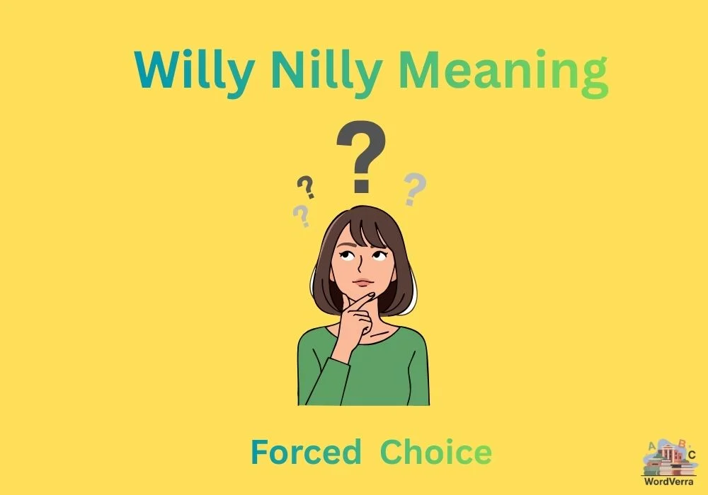 Willy Nilly Meaning