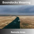 Boondocks Meaning