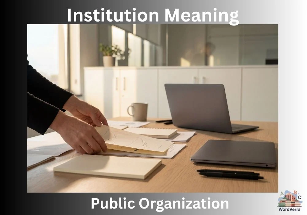 Institution Meaning