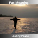 Pax Meaning