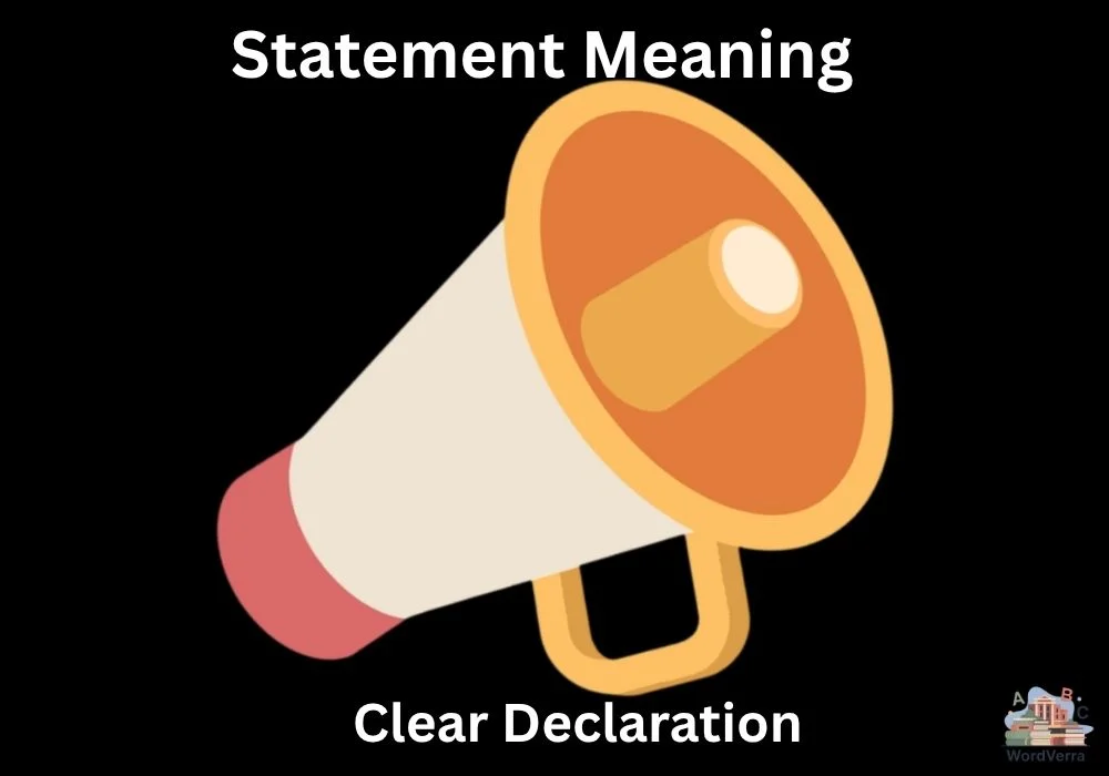 Statement Meaning