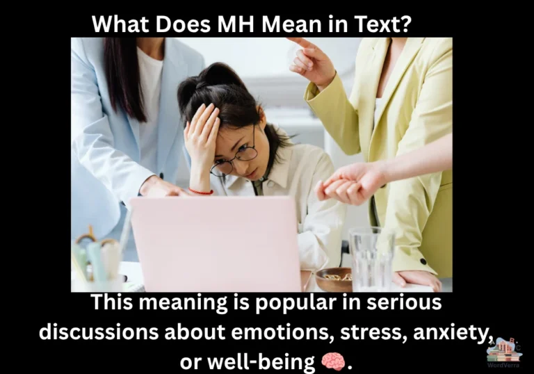 What Does MH Mean in Text?