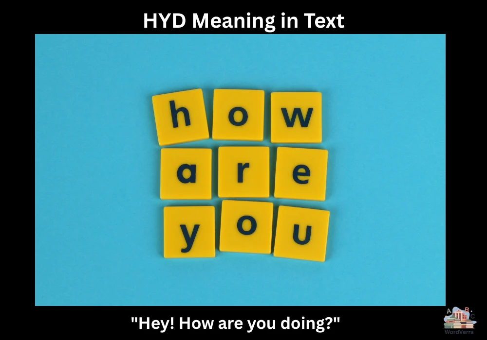 HYD Meaning in Text