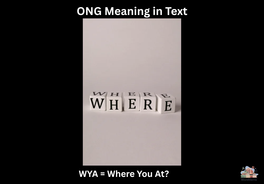 ONG Meaning in Text