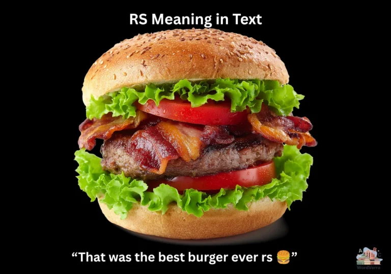 RS Meaning in Text