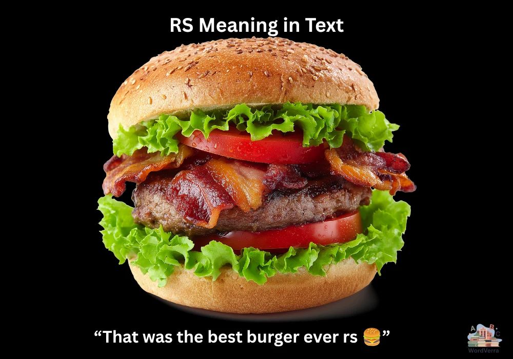 RS Meaning in Text