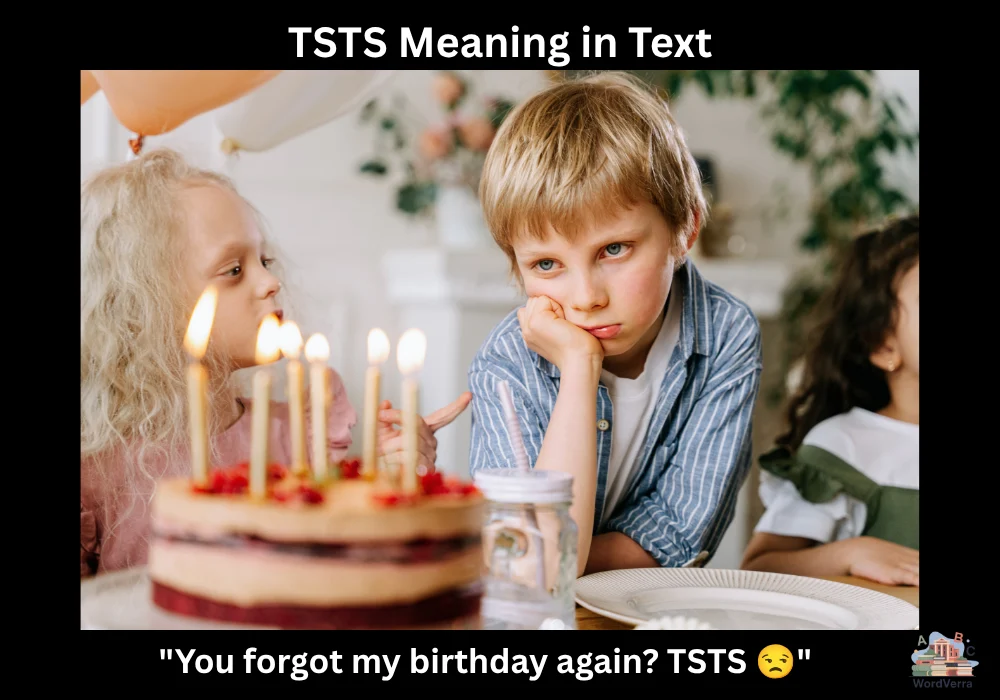 TSTS Meaning in Text